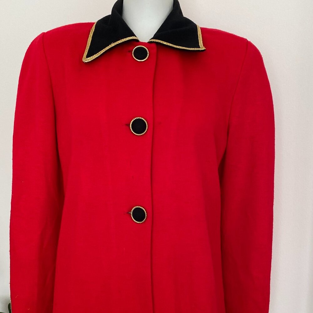 Vintage 1990s Jessica Howard Red Jacket